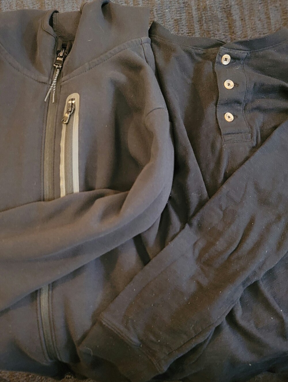 Lot Boys Old Navy Hoodie Long Sleeve Shirt Henley Epic Threads Black Size M 8